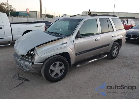2004 Chevrolet Trailblazer Ls z USA, uszkodzony, nr VIN 1GNDT13S542220733